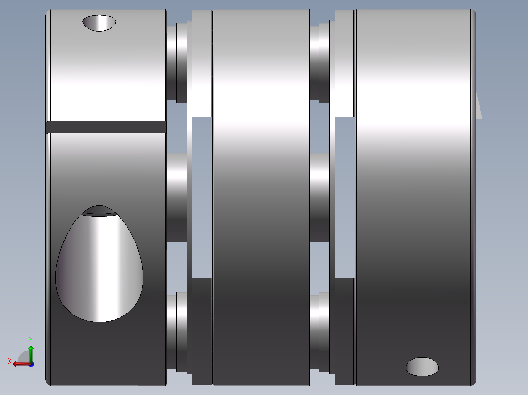 S33 联轴器后视图