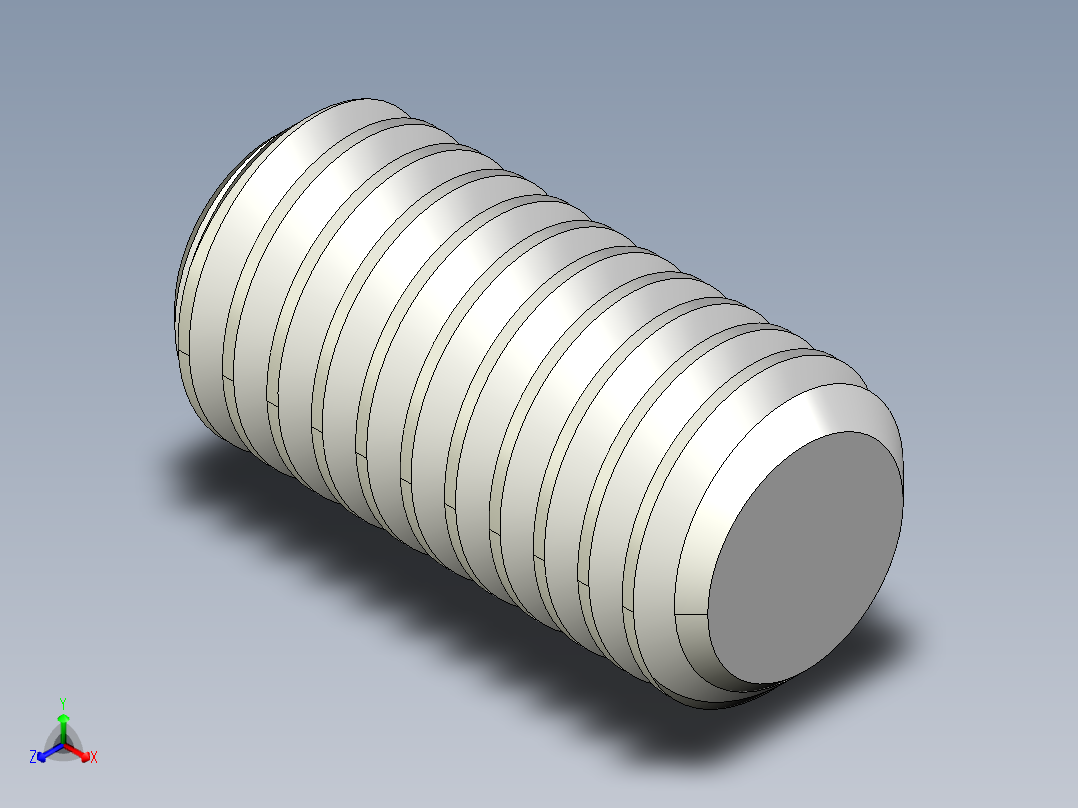 DIN 913-ISO 4026 固定螺钉-M3 L=6.STEP