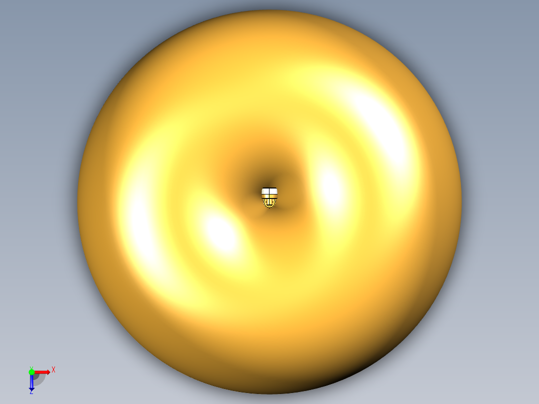 复古电话机俯视图