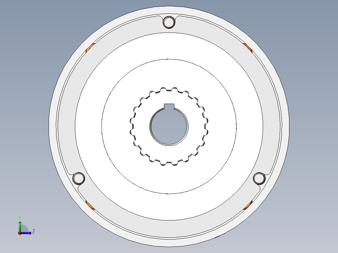 制动器 (52)左视图
