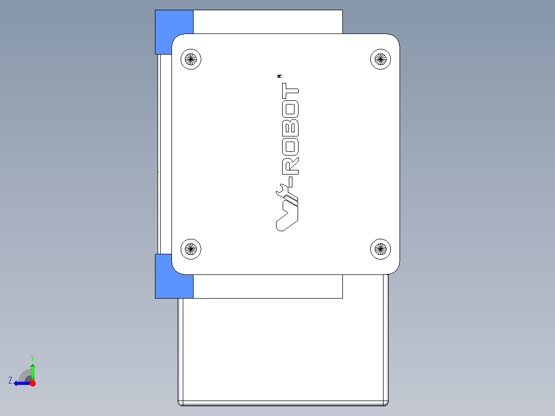 威洛博LB.GB同步带传动--欧规系列GB8-L96-S350-BL-P40右视图