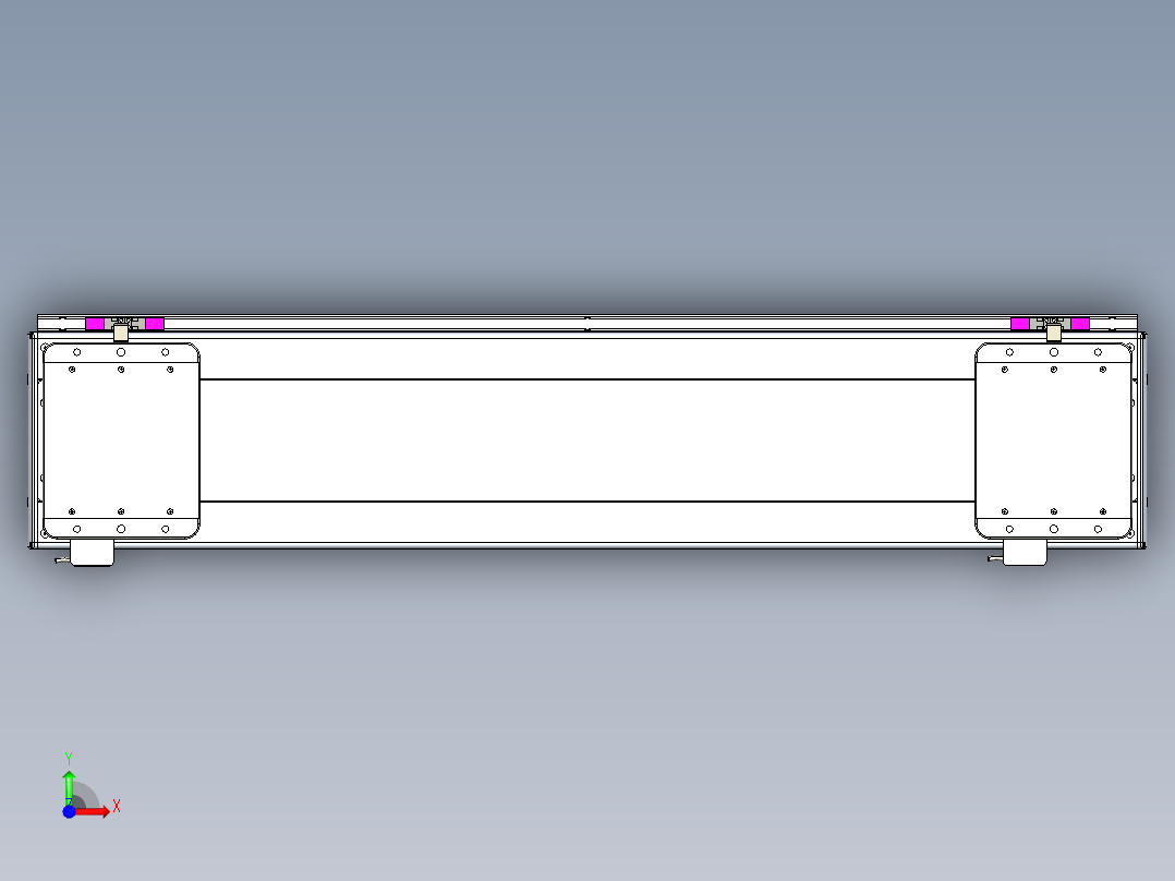 威洛博LC系列3d模型模组2LC22H1Y-S750前视图