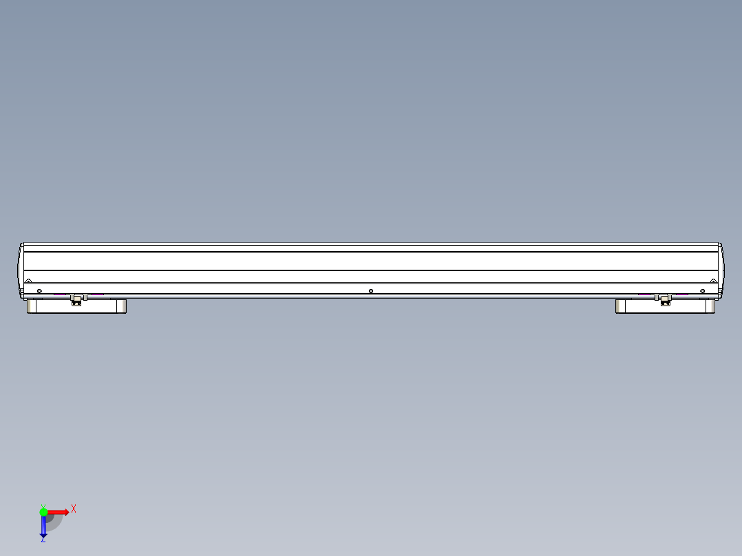 威洛博LC系列3d模型模组2LC22H1Y-S750俯视图