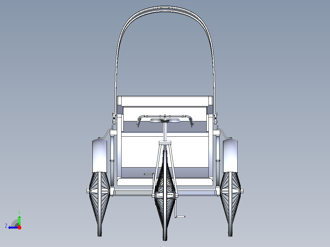 黄包车--igs右视图