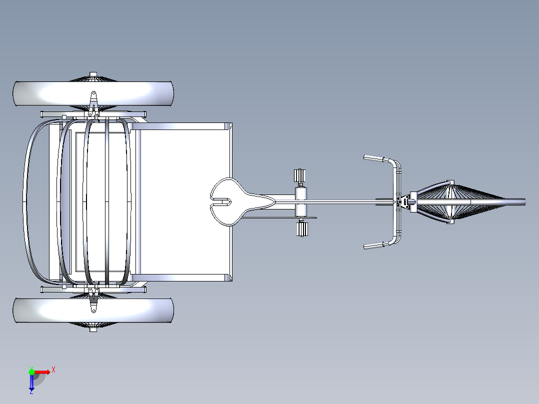 黄包车--igs俯视图