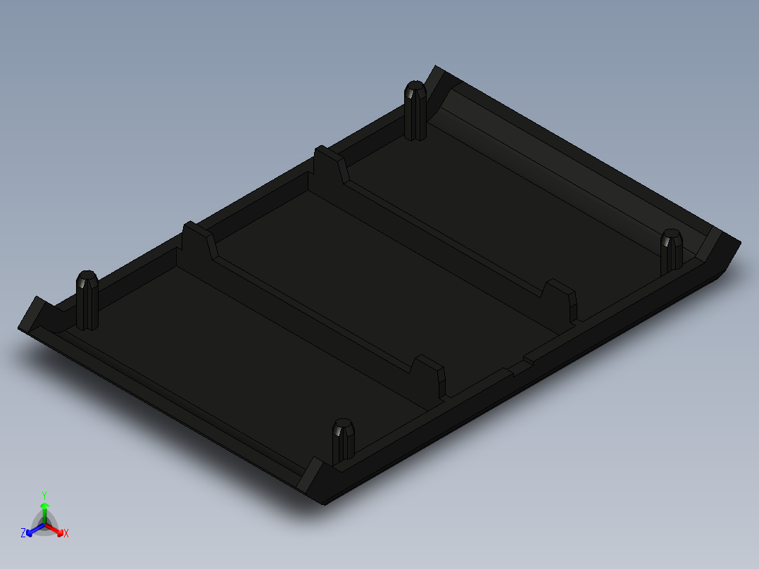 型材-BR 90X90 ANGLE BRACKET CAP KJN523580正等轴测图