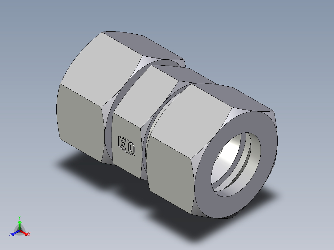 卡套式工业通用硬管接头EO_Distance_piece_adapter_DA30S71