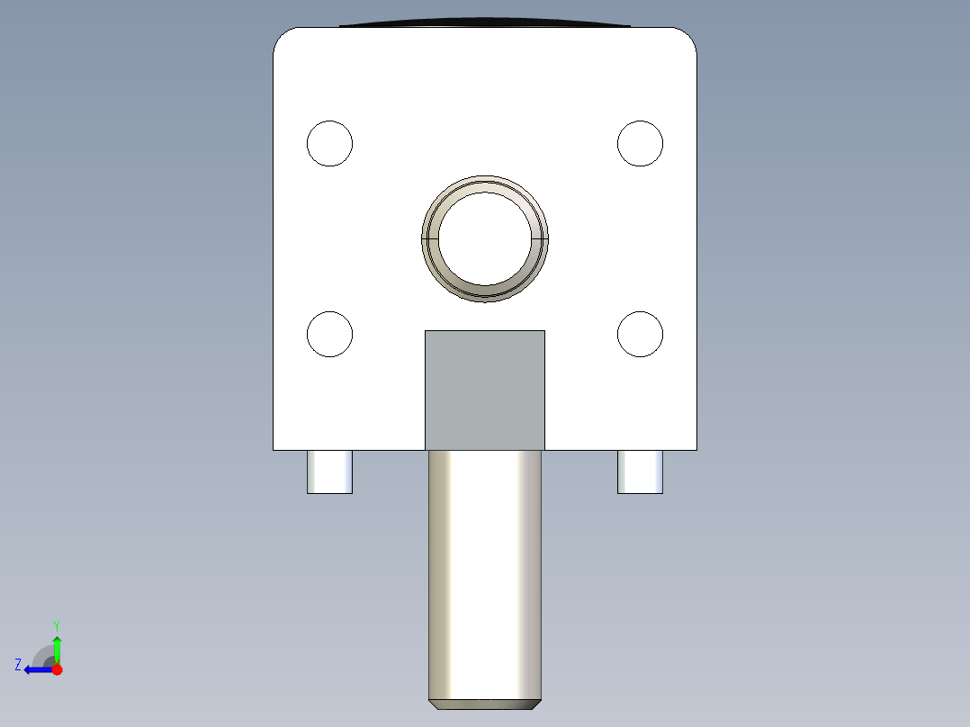 型材-BR 2D 30X30 CUBIC CONNECTOR KJN524485 右视图