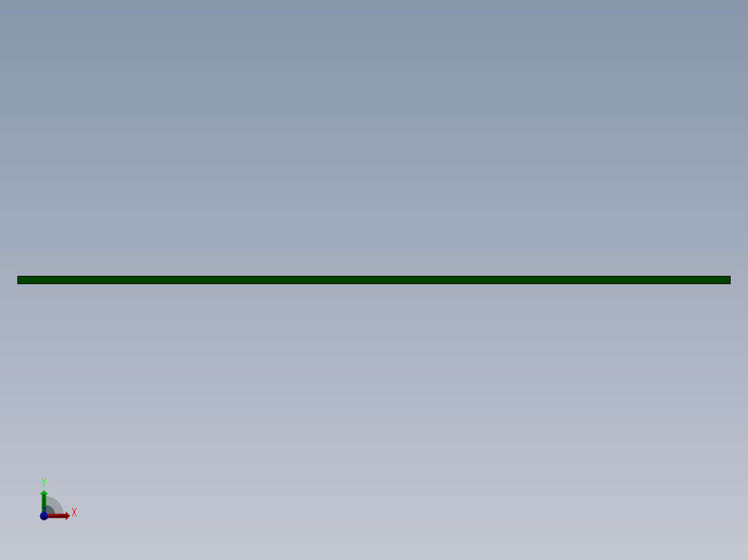 定位输送机前视图