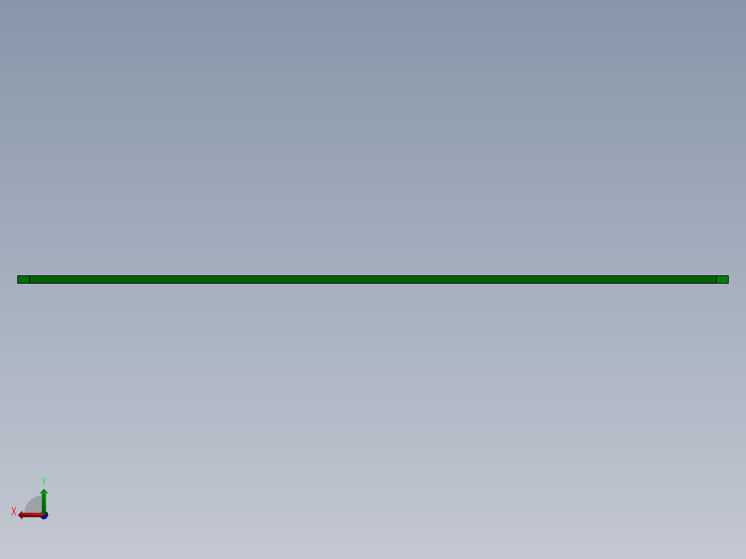 定位输送机后视图
