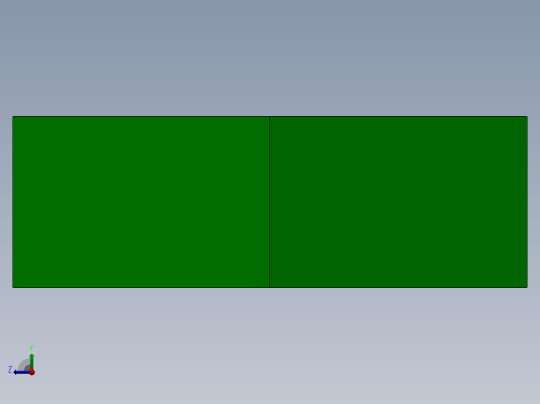 定位输送机右视图