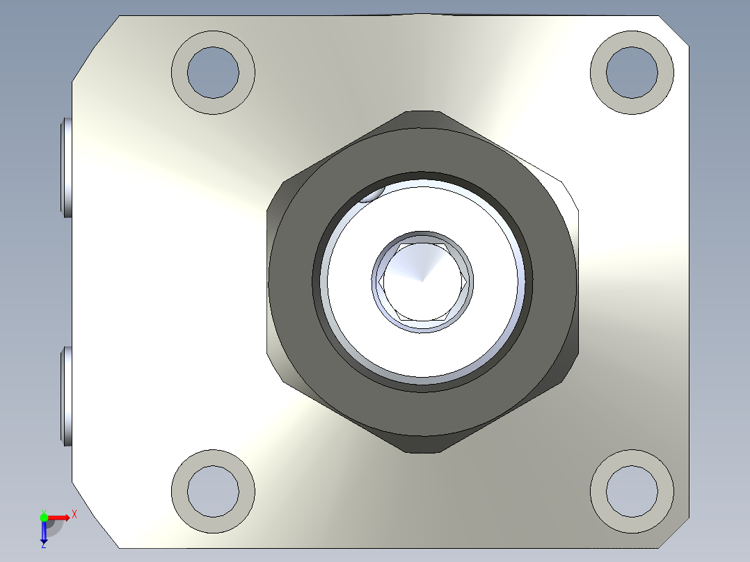 KOSMEKLHS0650-GL-Y60多系列多零件图纸模型俯视图