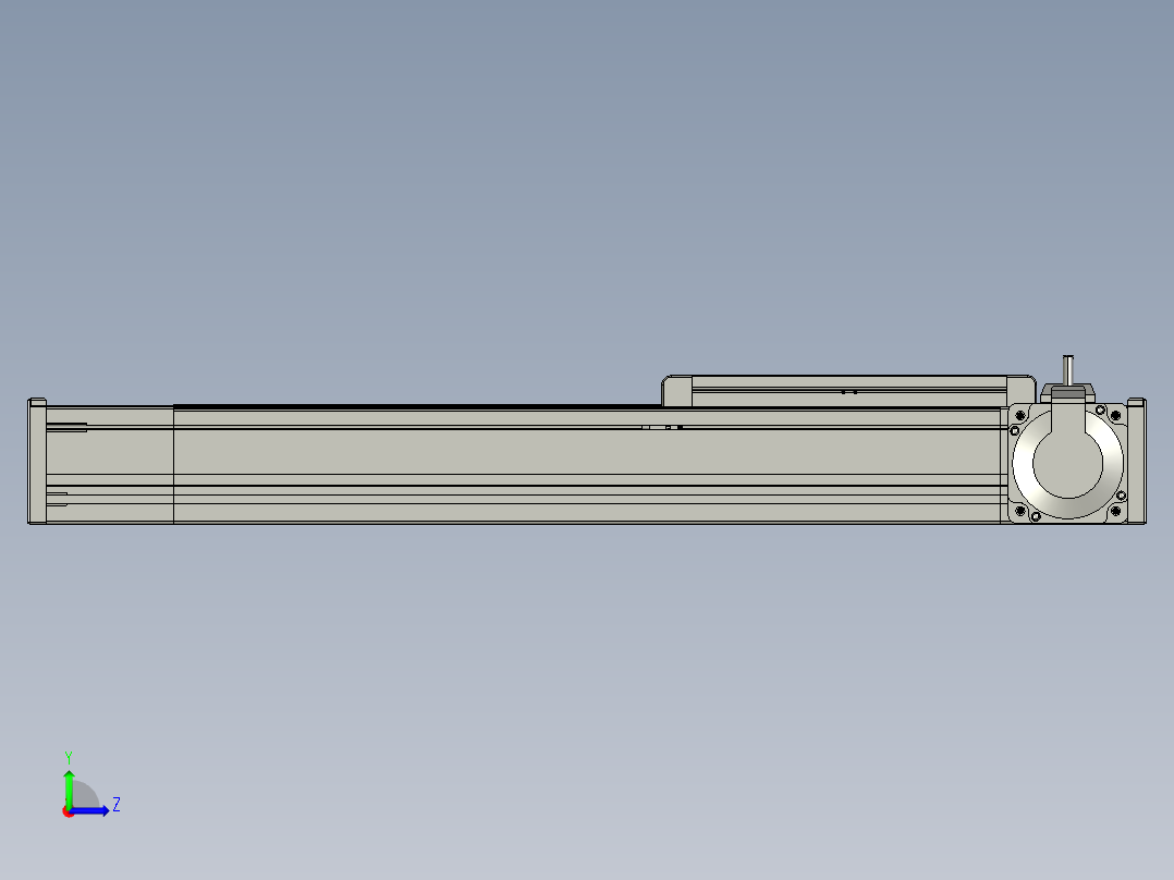 欧规系列-LB8-L150-S350-BR-ZP75-C3左视图