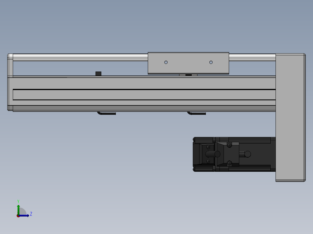 精密模组MY100-T10-100L-BM-P10B-C4-C左视图