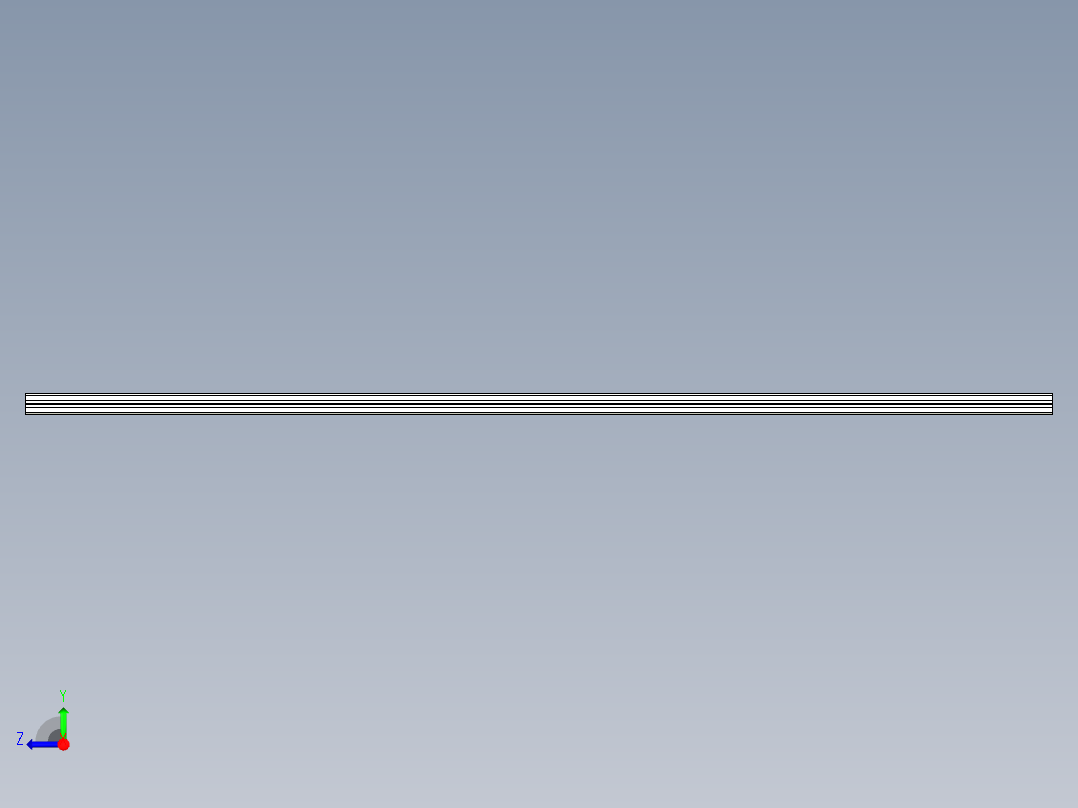 铝型材 20x20铝型材右视图