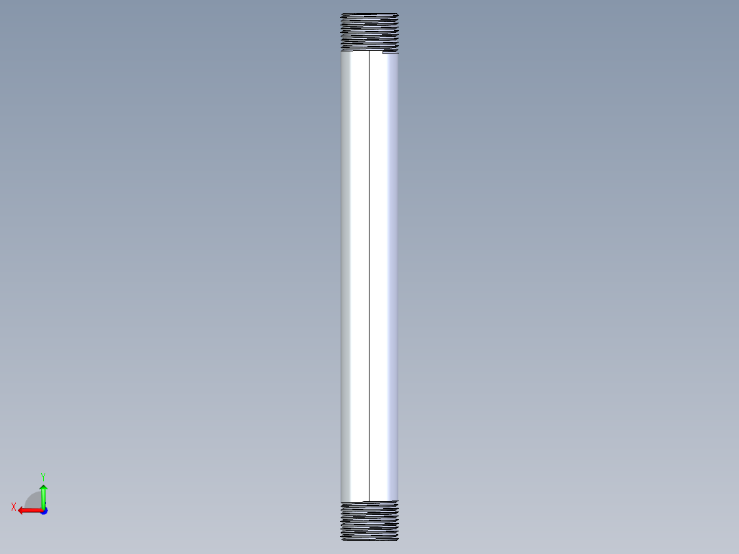 聚氯乙烯配件33-Sch80_Nipple_MPTxMPT_861-141_1in x 12in后视图