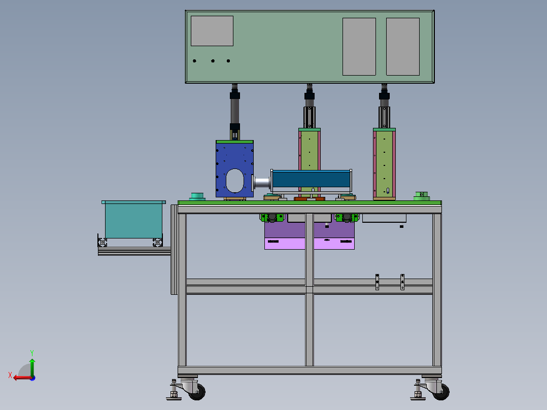 燃油泵性能检测设备sw18可编辑后视图