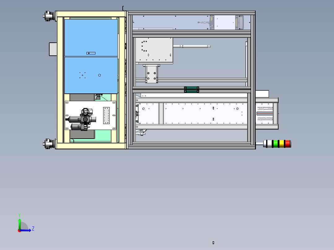 穿线拧紧sw20左视图