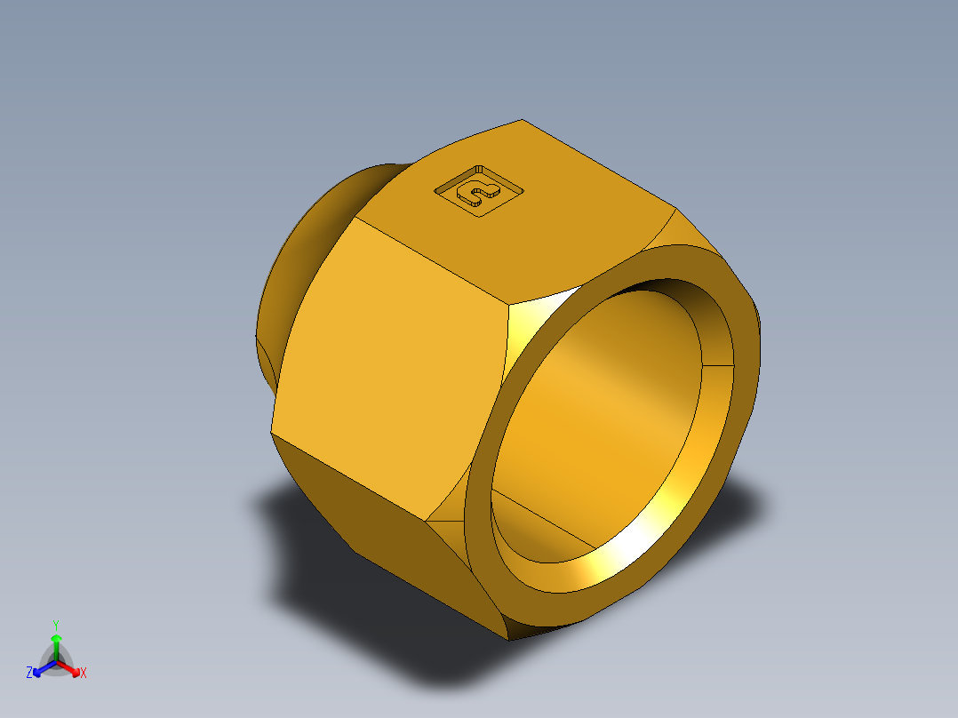 扩口式工业通用硬管接头Short Forged Reducing Nuts 14FS-8-6