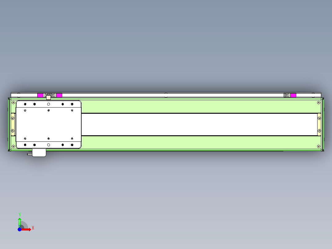 威洛博LC系列3d模型模组LC17E2Y-S750前视图