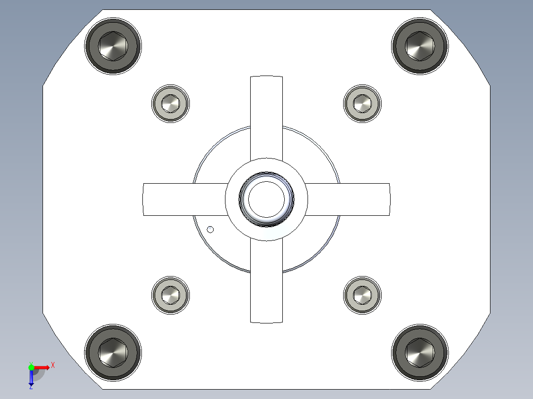 KOSMEKSWH2090-GN多系列多零件图纸模型俯视图