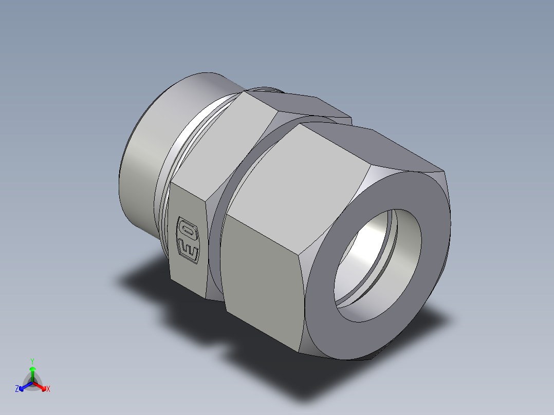 卡套式工业通用硬管接头EO_Male_Stud_connector_GEO30SMCF