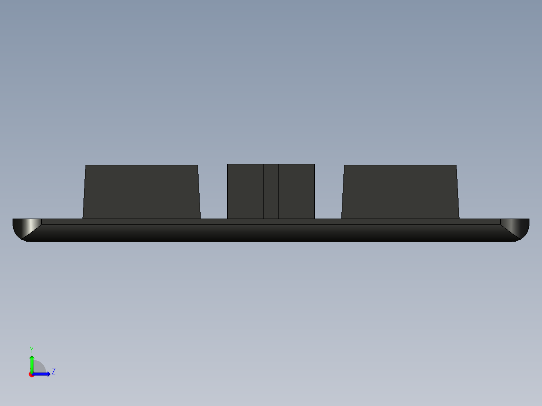 型材-BR 90X90H COVER CAP KJN242400左视图