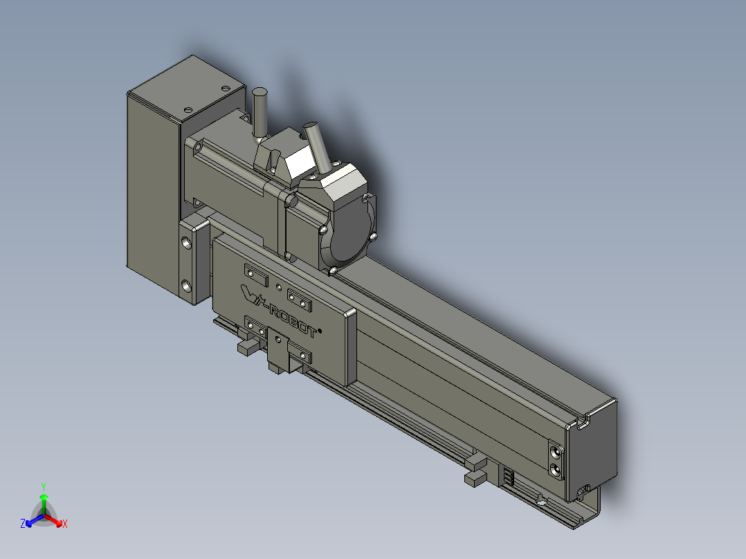 威洛博VT4-S120-BR-P10正等轴测图