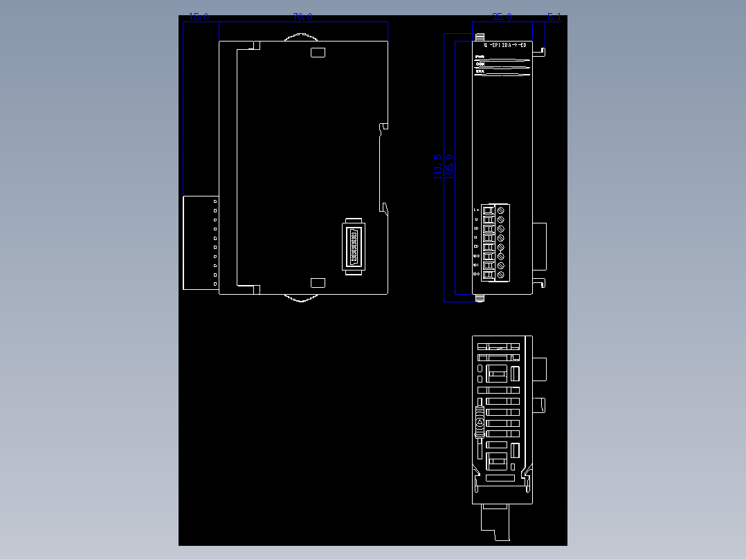 XL-2PT2DA-V-ED外观图