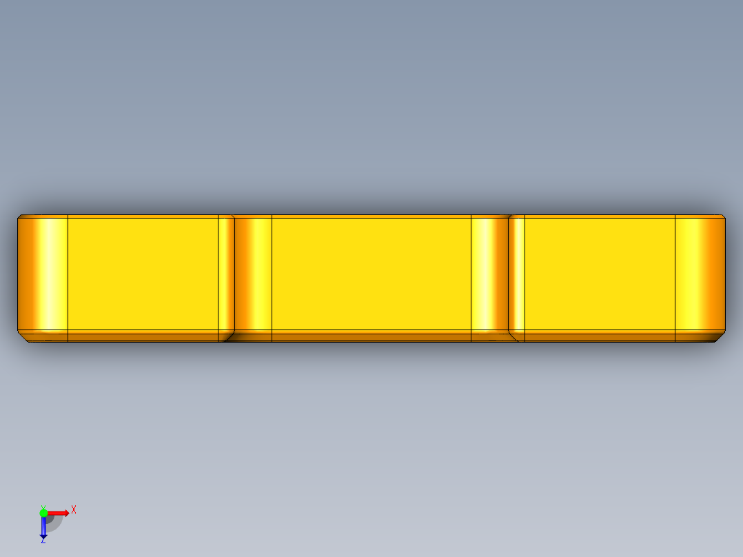 UX390-C-CNC6-定位块俯视图