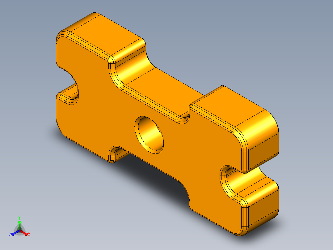 UX390-C-CNC6-定位块正等轴测图