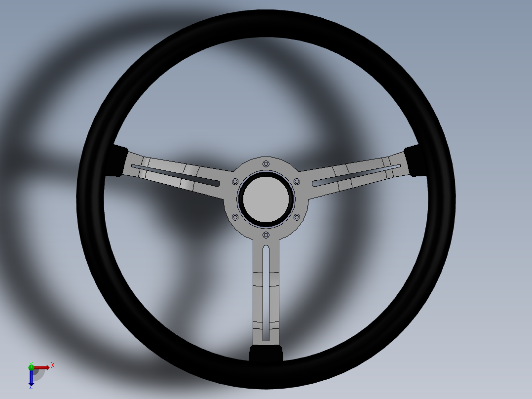 方向盘 (27)俯视图