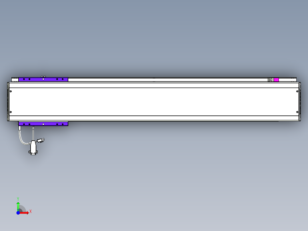 威洛博VL系列3d模型模组VL14S2Y-S800前视图