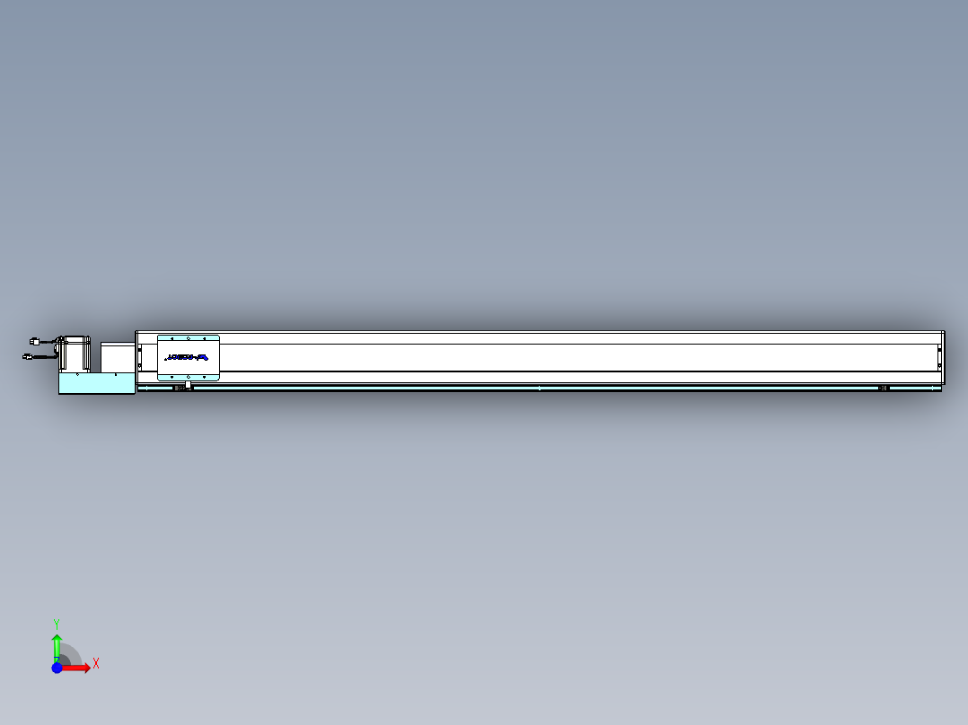 威洛博VBC同步带传动一无尘环境VBC14-L45-S1800-BL-ZP75-C3前视图
