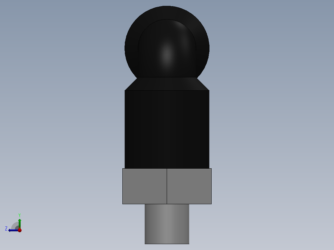 Ø4 x M5 COTOVELO 90° MACHO GIRAT. (C02470405)右视图