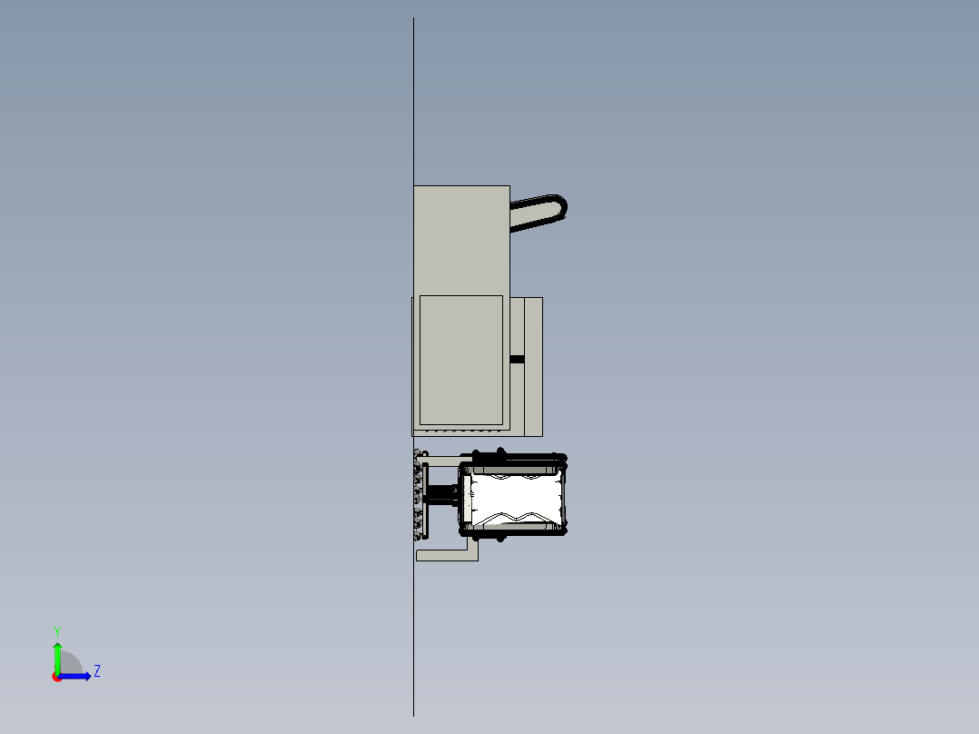 office-room-set-michel-man-办公室桌椅左视图
