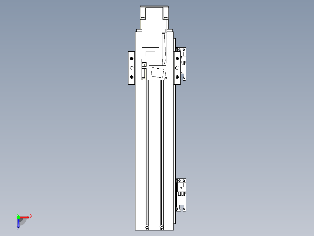 钢基模组-TPA-KNR-6005C-300A1-MU-H1S2俯视图
