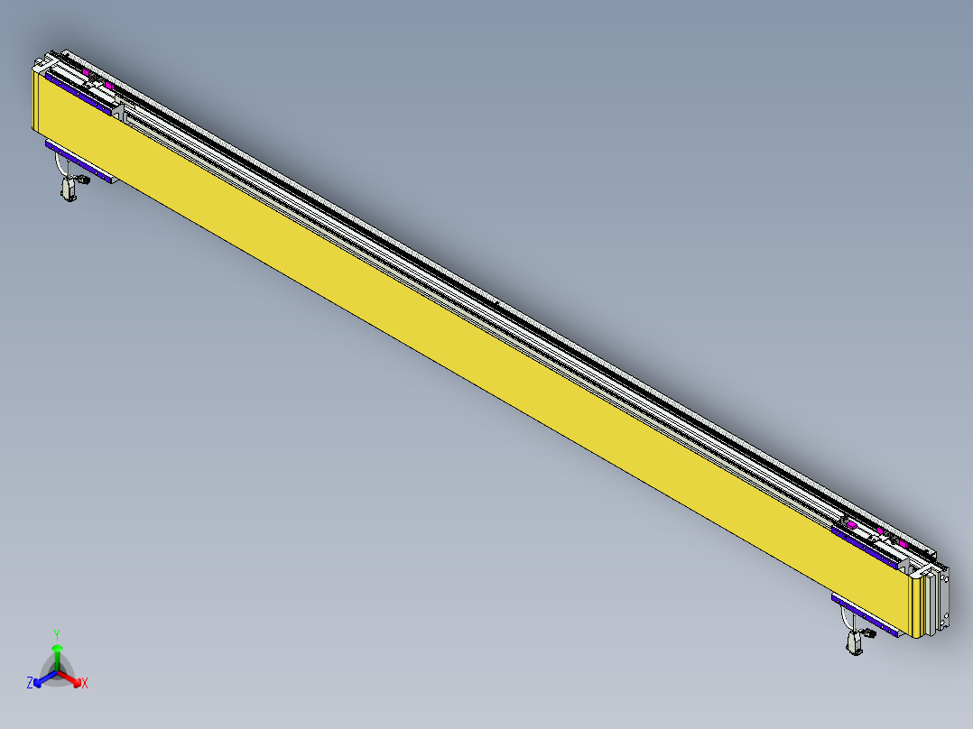 威洛博VL系列3d模型模组2VL14S2Y-S1950正等轴测图