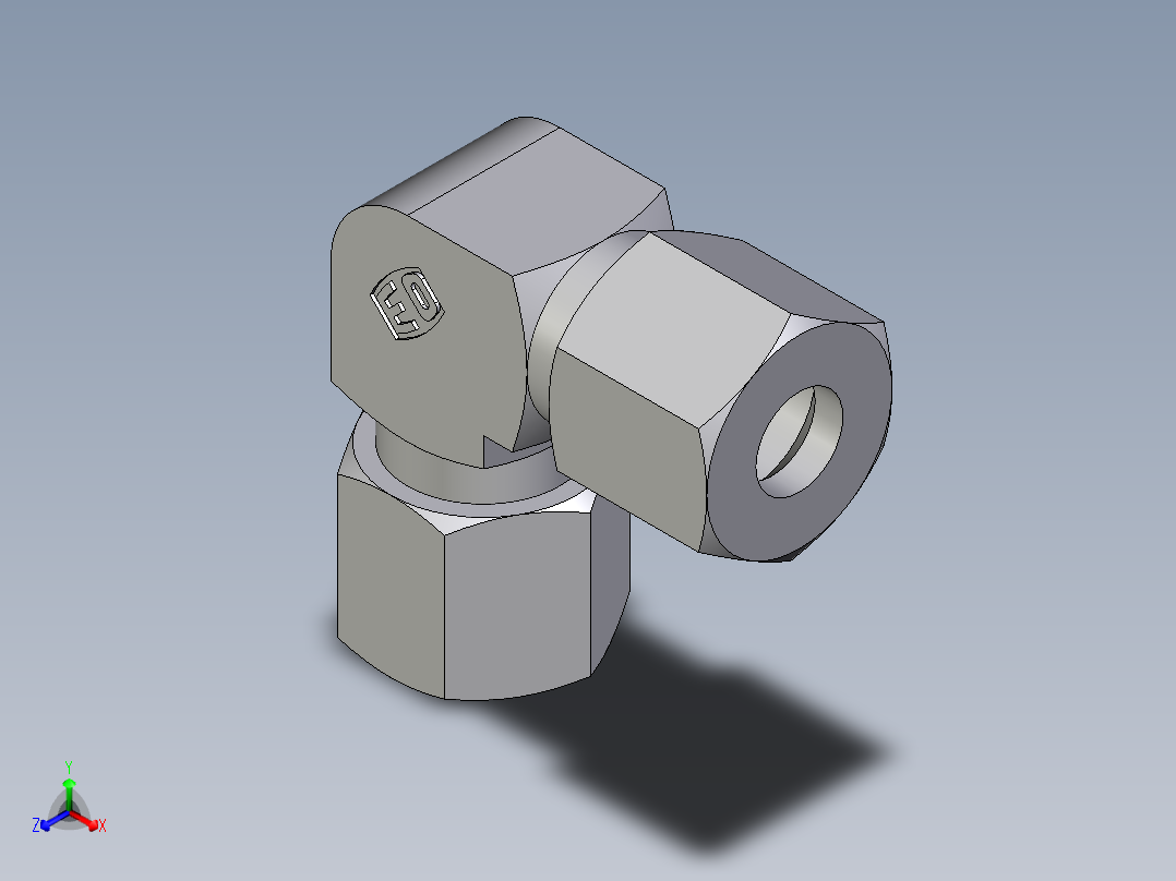 卡套式工业通用硬管接头EO_Union_elbow_W08ZLCF