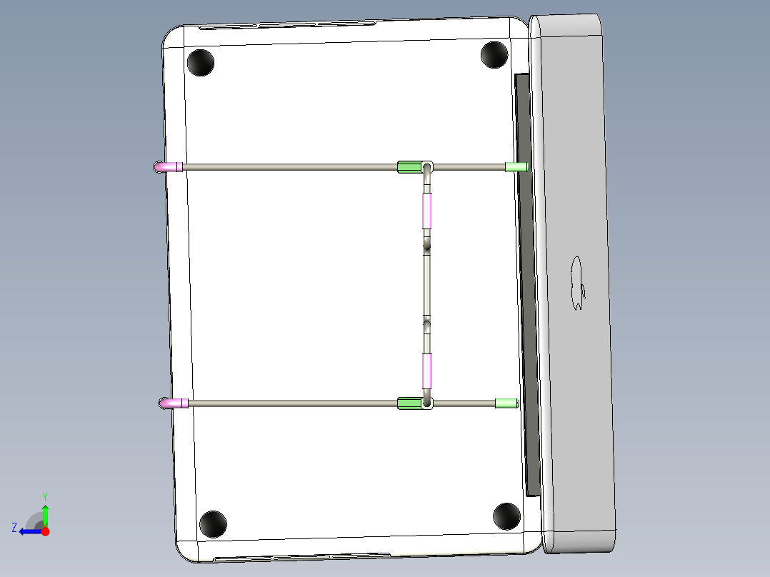 多功能电脑架——智能设计，美好生活右视图
