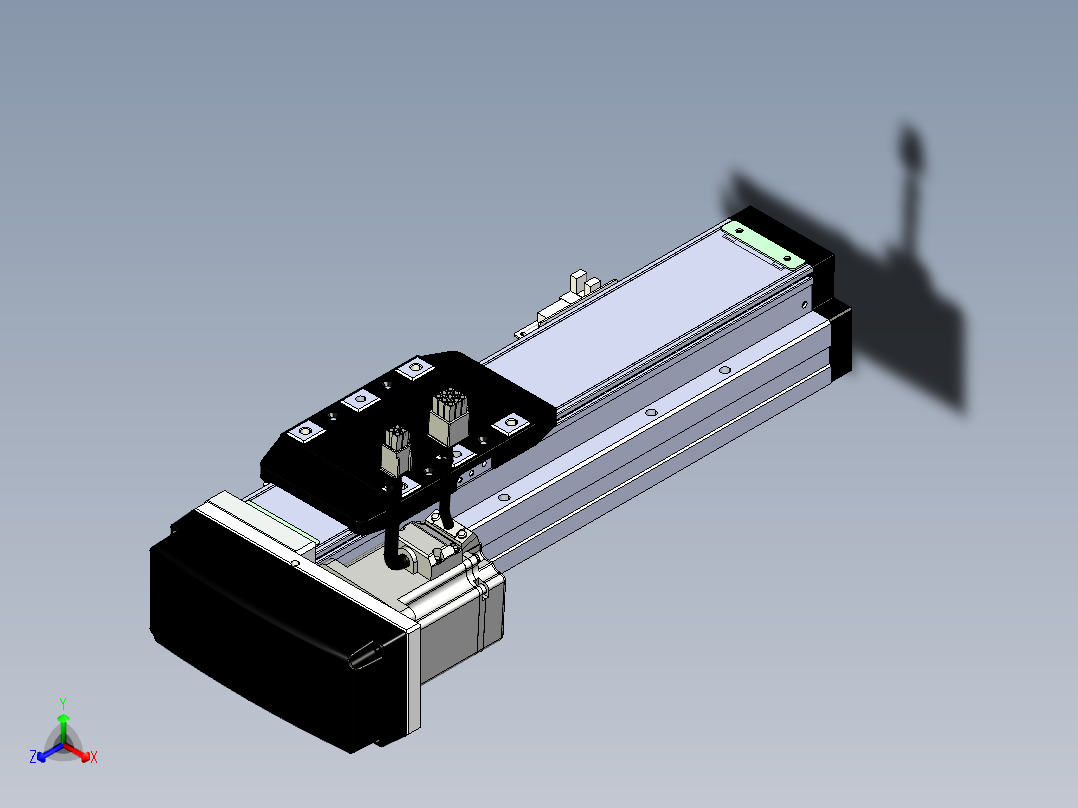 威洛博CH8-LXX-S150-BL-T20-C3正等轴测图
