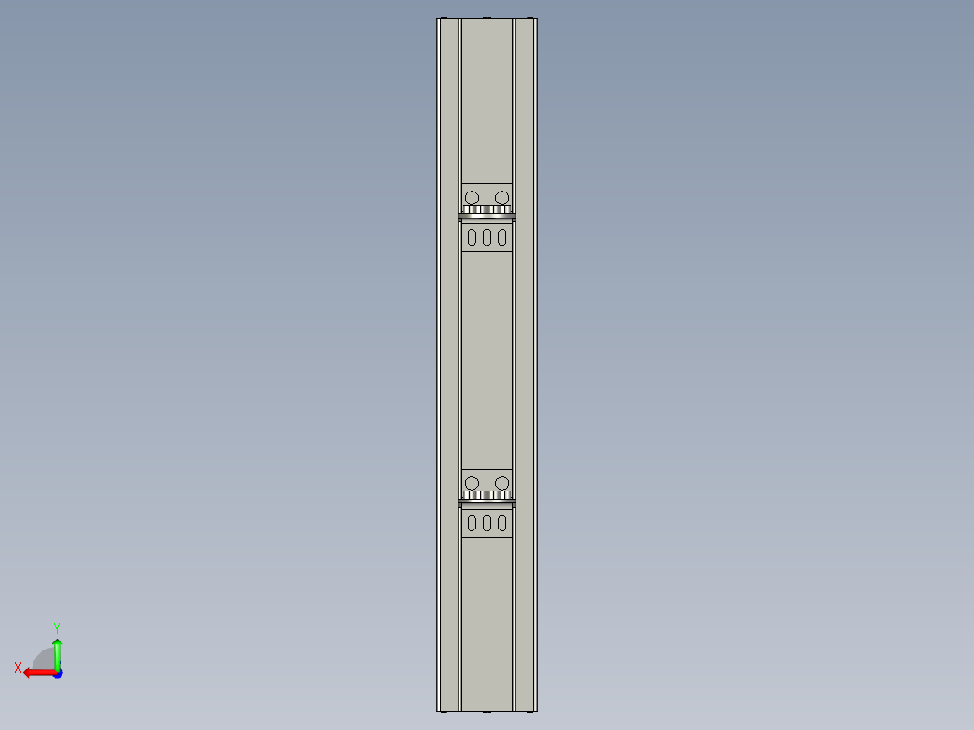 基恩士SL-M32H_kc图纸模型后视图