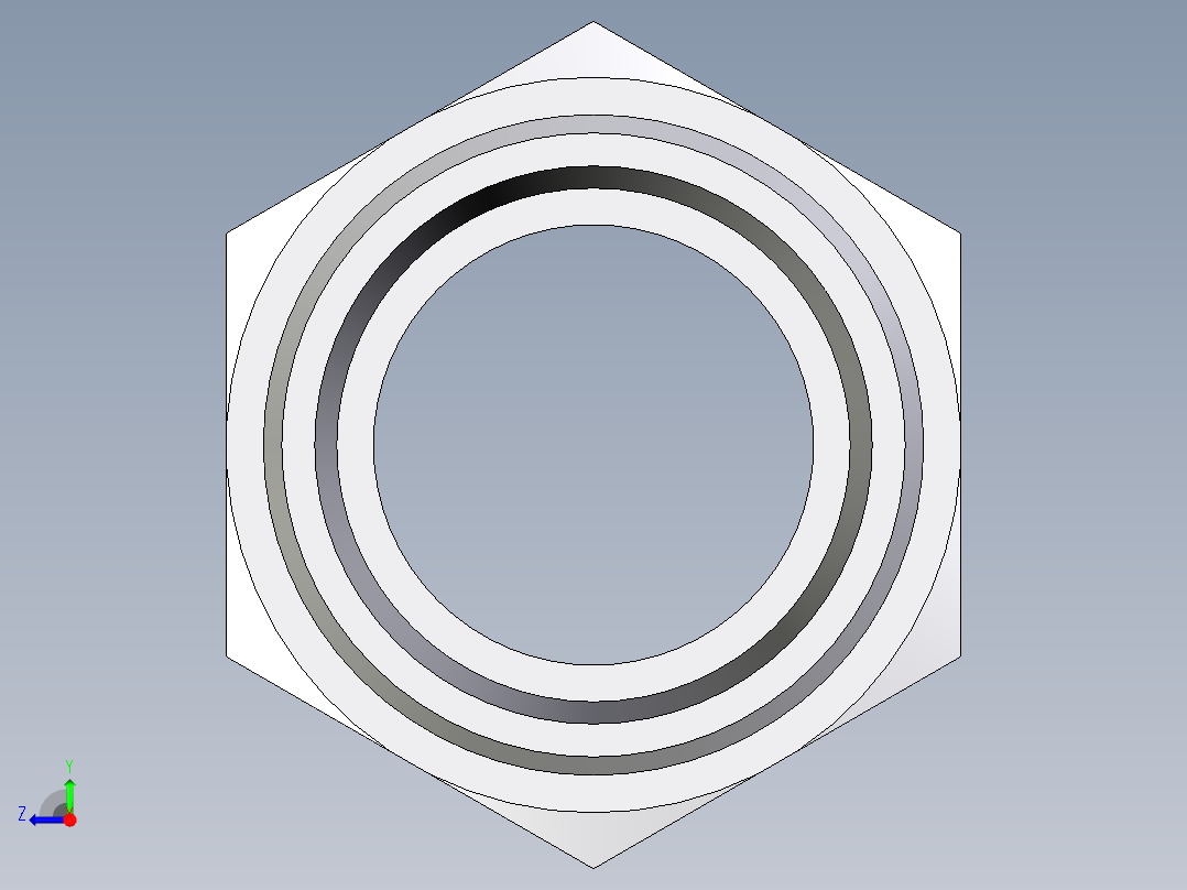 卡套式工业通用硬管接头EO_Male_Stud_connector_GE35LRCFX右视图