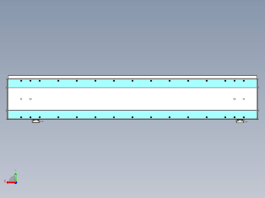 威洛博LC系列3d模型模组2LC22H2Y-S850后视图