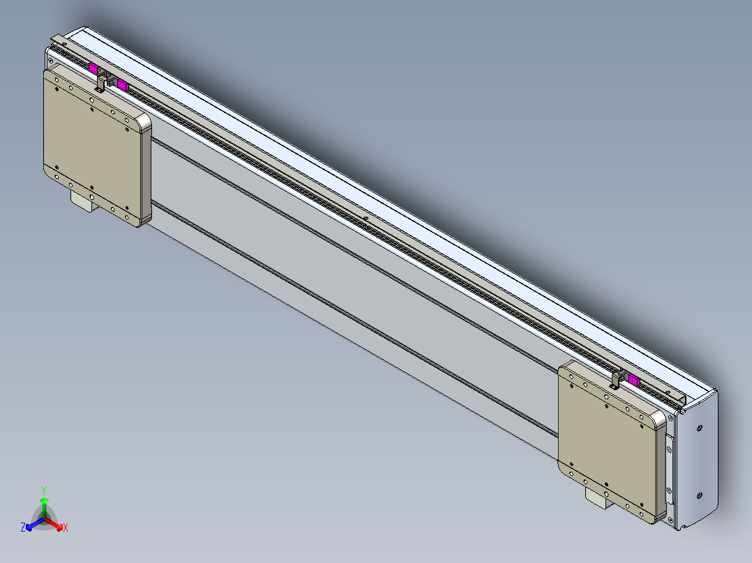 威洛博LC系列3d模型模组2LC22H2Y-S850正等轴测图