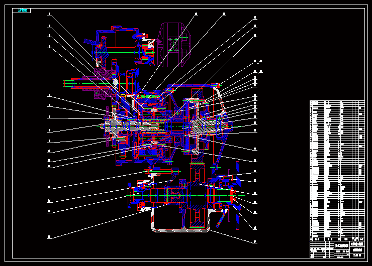 1G142--ZL50装载机总体及变速箱设计（第二行星排）