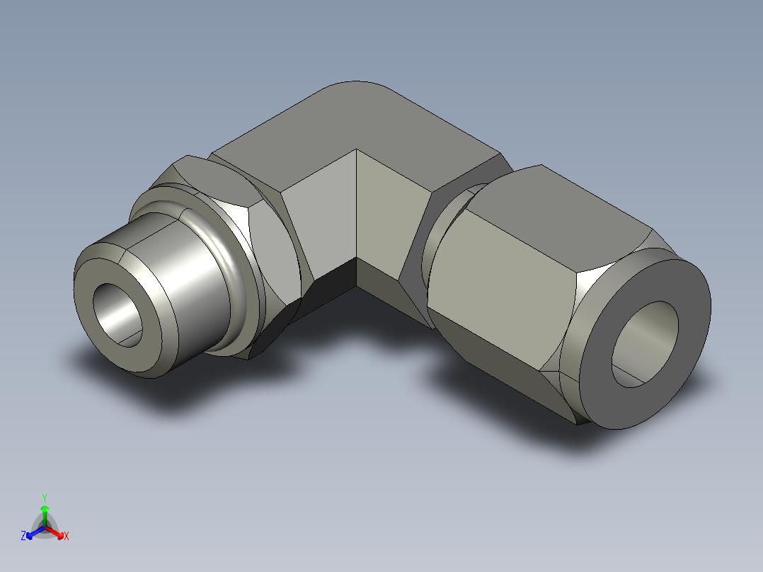 卡套式工业通用硬管接头5_c5bu-s