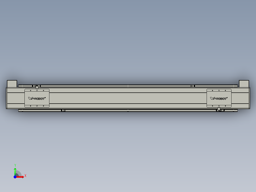 威洛博双电机滑台-VBC14S2-L50-S1000-BD-P40-C6前视图