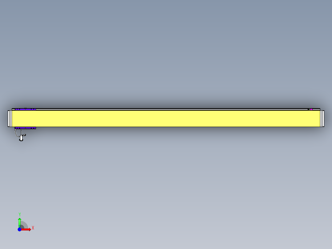 威洛博VL系列3d模型模组VL14S2Y-S2400前视图