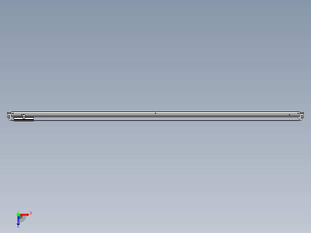 威洛博VL系列3d模型模组VL14S2Y-S2400俯视图